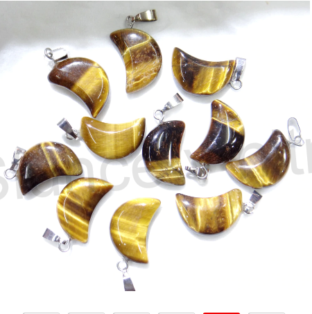 Přívěšek Tygří oko měsíček (X61)