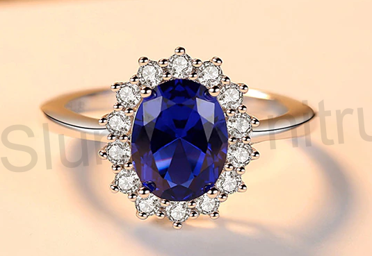 Pozlacený prsten princezny Kate (BP213)