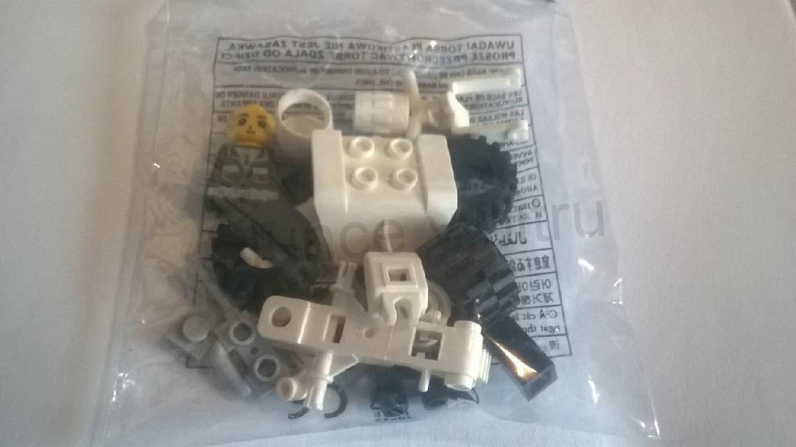 Stavebnice lego policejní motorka (D77)