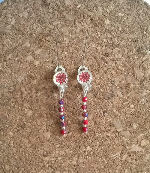 Náušnice klipsy swarovski elements (BB189)