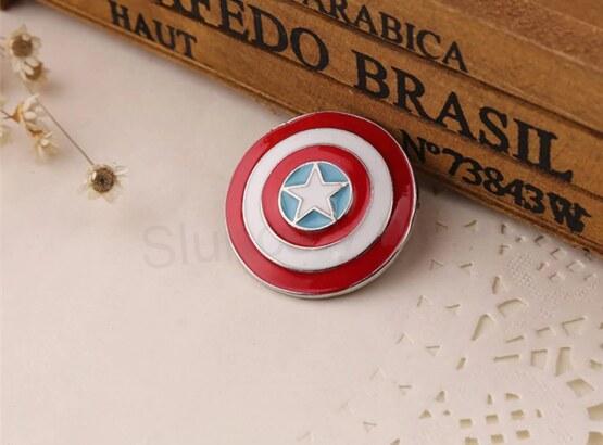 Brož - štít Kapitán Amerika (HB7)