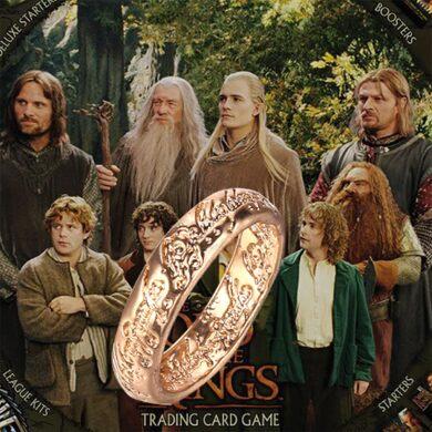 Prsten - Pán prstenů  pozlacený (BP10)