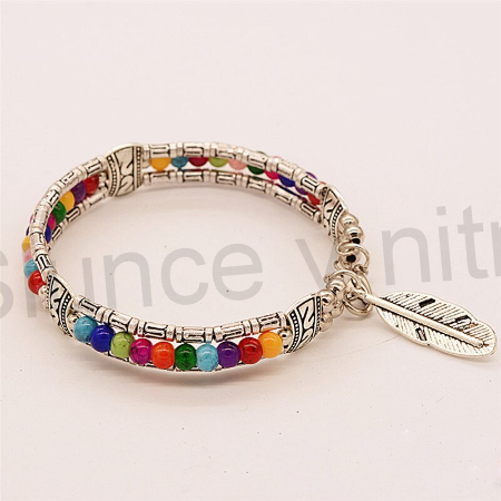 Tibecký náramek barevný (BC406)