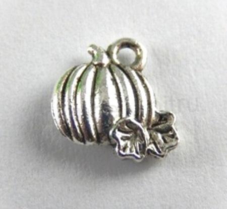 Přívěšek Dýně - 10 x 11Přívěsek Dýně – 10 × 11 mm, platina (AA202)  