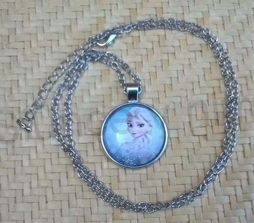 Náhrdelník s přívěškem Elsa, ledové království (BD174)
