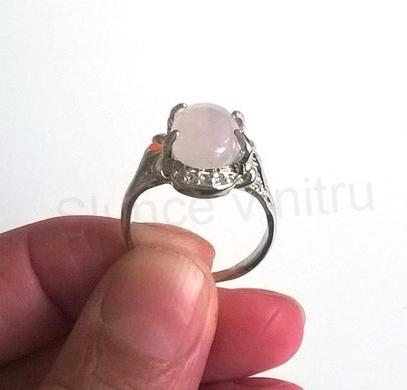 Minerální prsten růženín (X179)