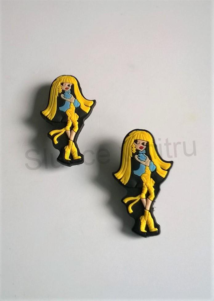 Gumové odznačky dívka (H162)