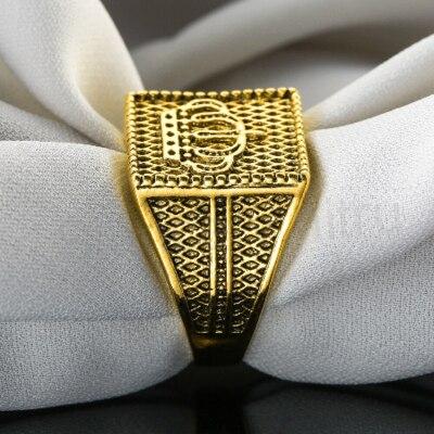 Pánský pozlacený pečetní prsten (BP17)