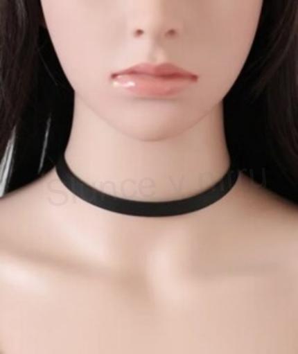 Náhrdelník choker sametový černý (BD211)