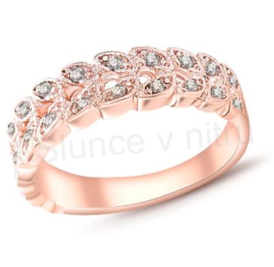 Dámský prsten se zirkony (BP19)