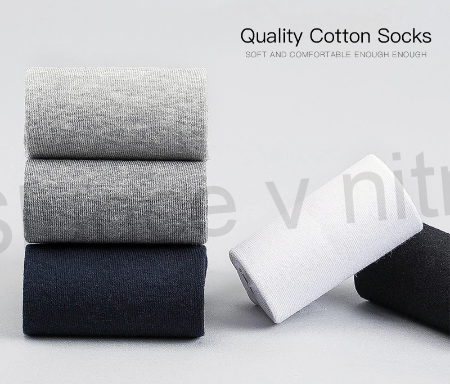 Pánské antibakteriální bavlněné ponožky vel.47-48 (K101)