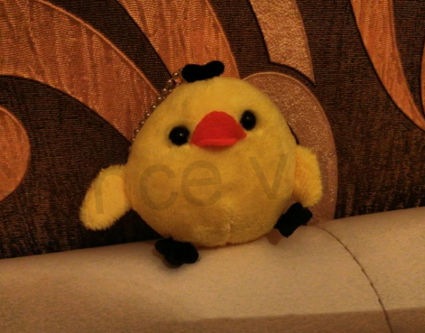 Plyšová hračka kuřátko (D110)