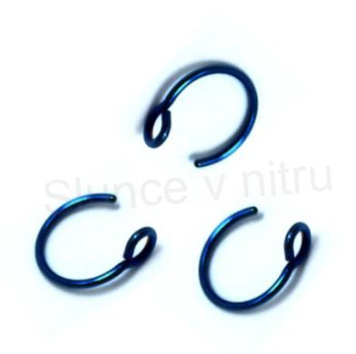 Piercing do nosu z chirurgické oceli 10 mm (BB292)