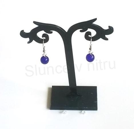 Minerální Achátové náušnice (X226)