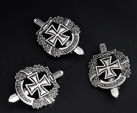 Odznak Vojenský wehrmacht Symbol moci WH starostříbro (ME4)