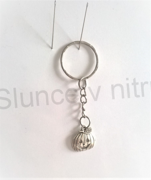 Přívěsek na klíče - Dýně (D136)