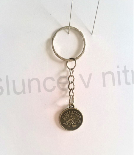 Přívěsek na klíče - znamení vodnář (D141)
