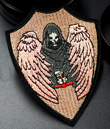 Moto nášivka Smrtka (C344)