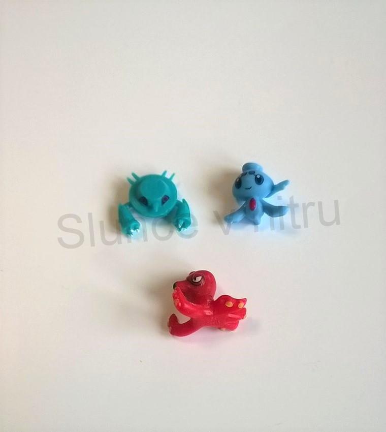 Sběratelské postavičky Pokémoni - figurka sada 3 ks mix (D168)