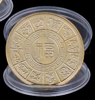 Pozlacená mince Zvěrokruh (MA13)