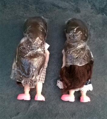 Pohyblivá panenka Doll 16 cm s dlouhými vlasy (D213)