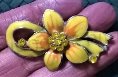 Brož kytka, kytička (HB73)