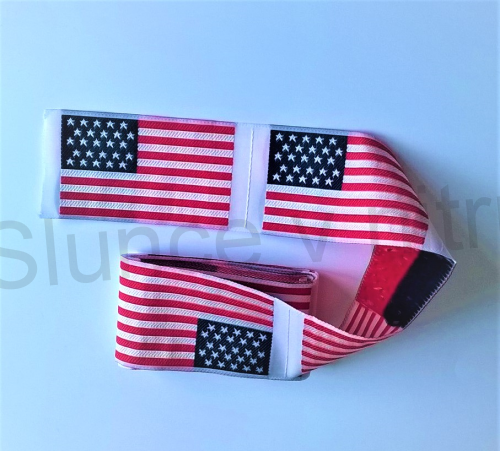 Vojenská nášivka vlajka Spojené Státy Americké (C381)