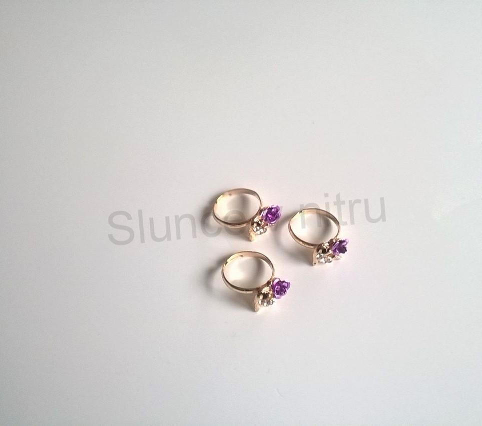 Nastavitelný drobný prsten delfín s křišťály (BP43)