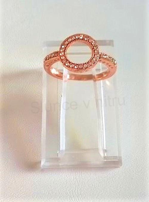 Prsten s kruhem a zirkony (BP31)