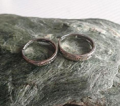 Nastavitelné snubní prsteny (BE153)