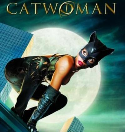 Voděodolné, dočasné tetovaní Kočičí žena - Catwoman, kočka (E246)