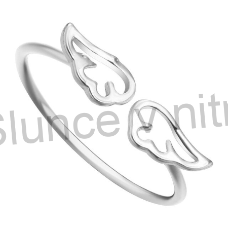 Otevřený prsten Křídla  (BP126)