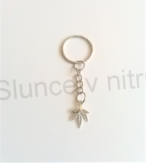 Přívěsek na klíče - konopí (D300)