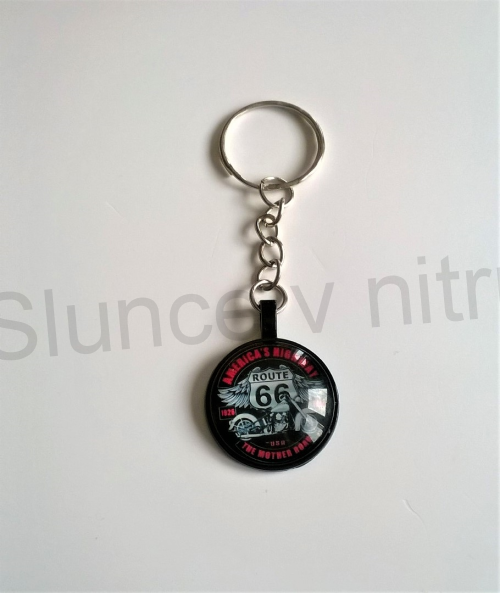 Přívěsek na klíče - Route 66  (D310)