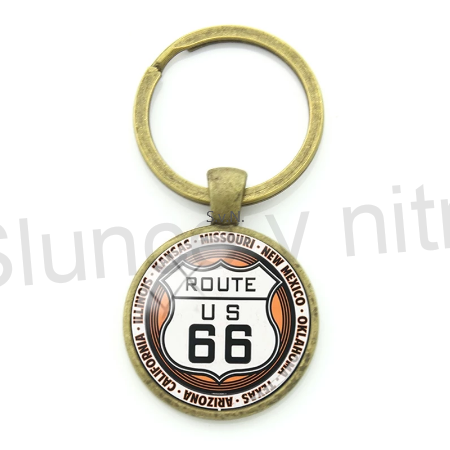 Přívěsek na klíče - Route US 66 (D317)