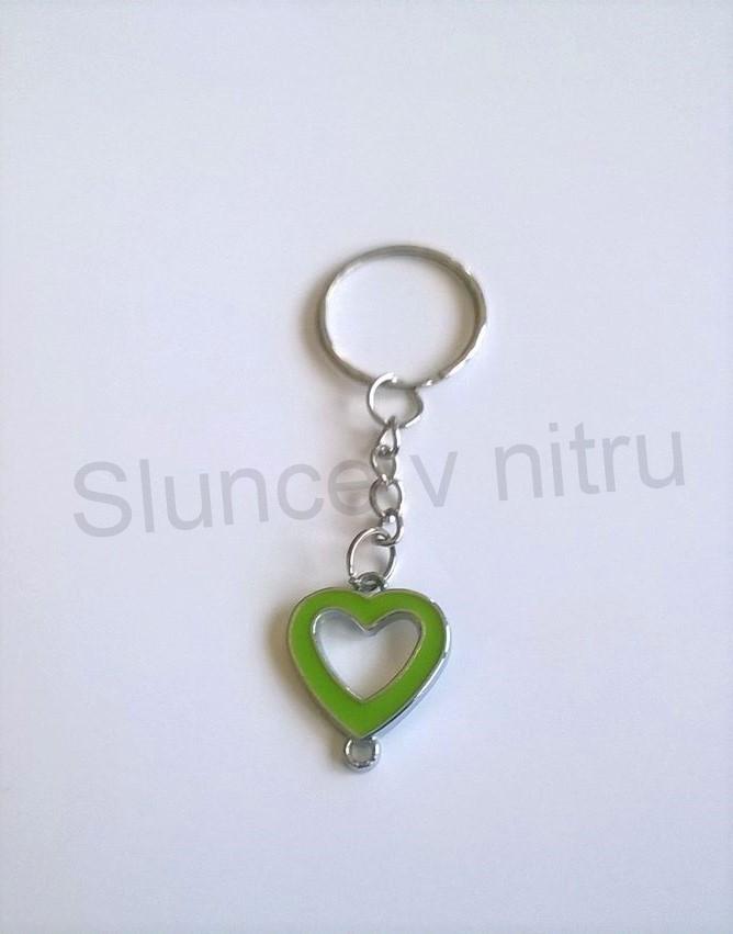 Přívěsek na klíče - Srdce (D321)