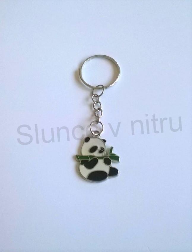 Přívěsek na klíče - Medvídek Panda (D328)