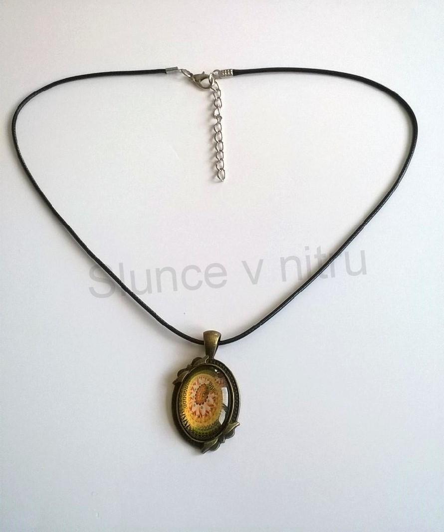 Náhrdelník s přívěškem Mandala (BD293)