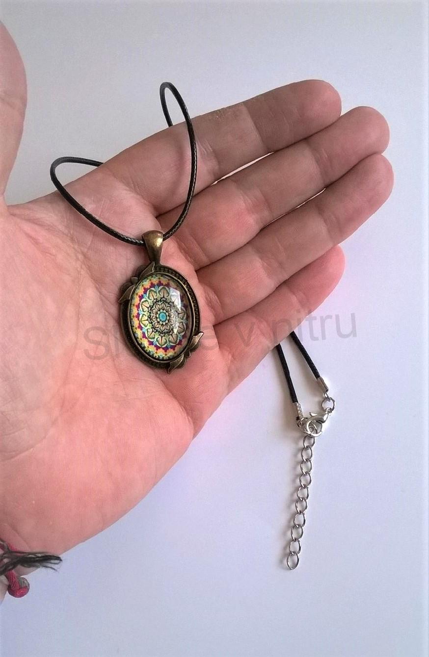 Náhrdelník přívěškem Mandala (BD294)