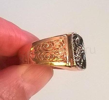 Pánský prsten štír, škorpion velikost 60 (BP81)