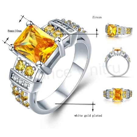 Pokovaný psten se zirkony velikost 63 (BP297)