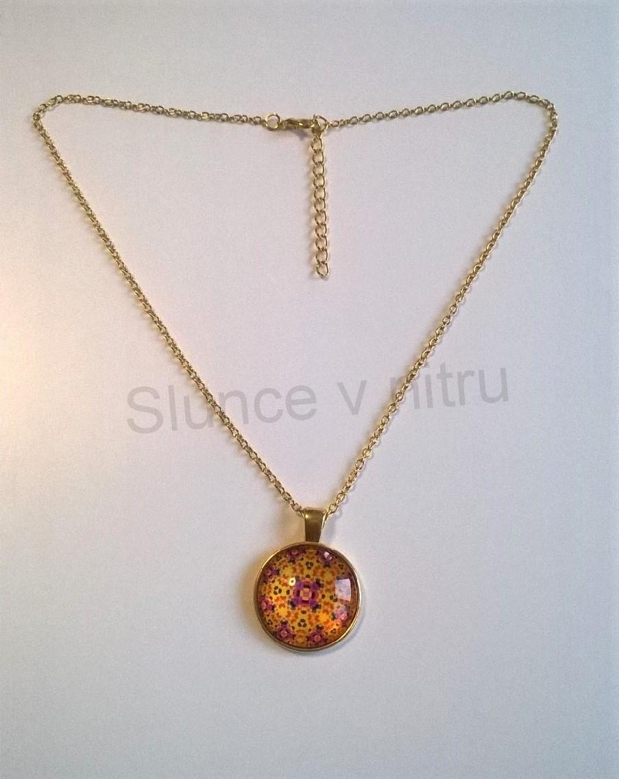 Náhrdelník s přívěškem mandala (BD317)