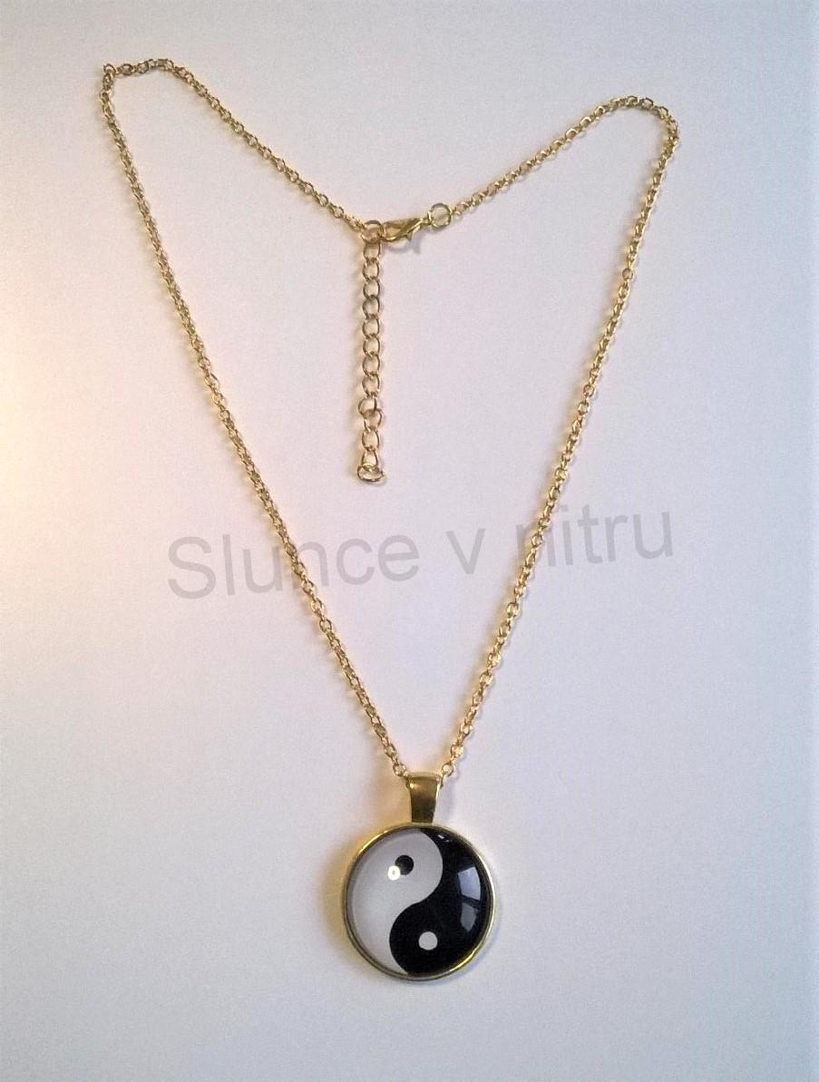 Náhrdelník s přívěškem Jin a Jang (BD318) 
