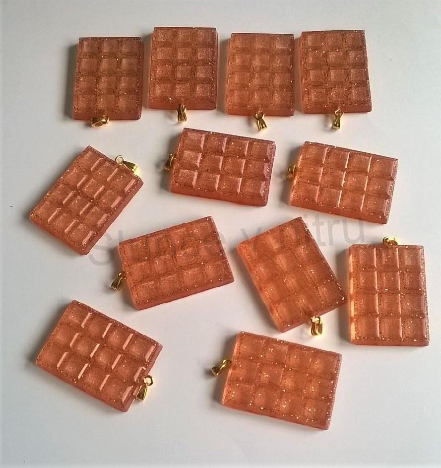 Orgonitový přívěšek čokoláda (PP41)