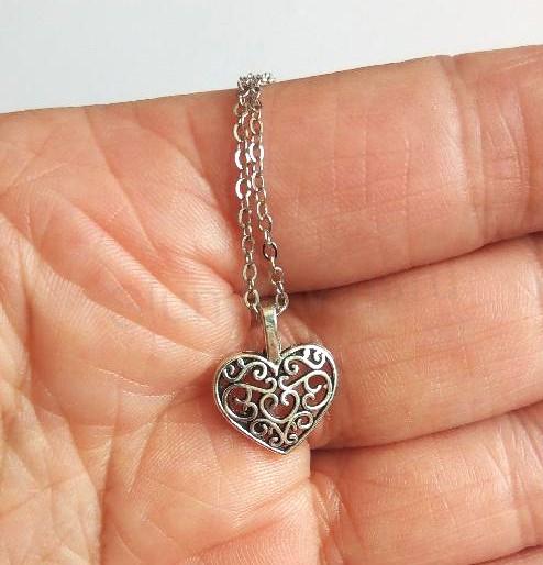 Náhrdelník s přívěškem srdce (BD341) 