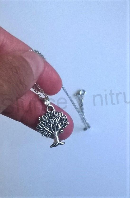 Náhrdelník s přívěškem strom života z chirurgické oceli  (BD356) 