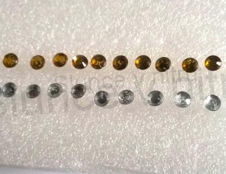 Puzetové náušnice hypoalergenní pecičky (BB490)