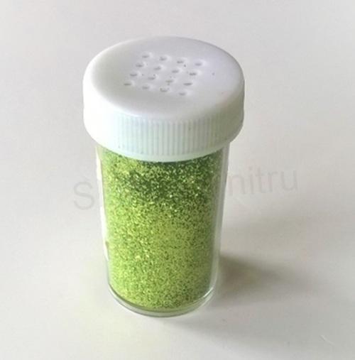 Glitry sypké 20g - světle zelné (V22)