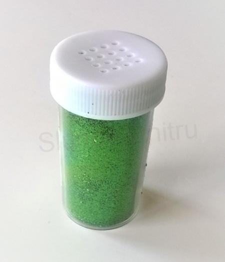 Glitry sypké 20g - tmavě zelné (V23)