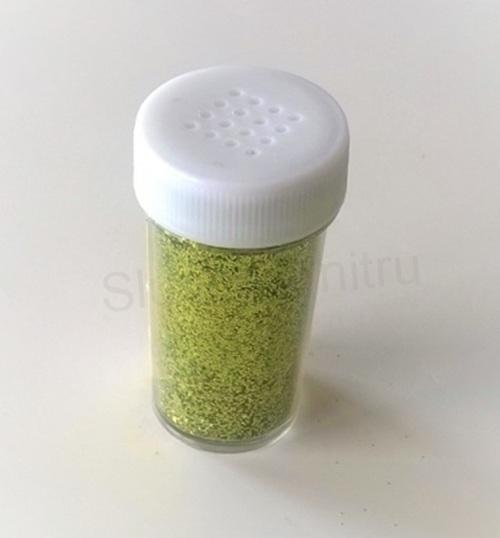 Glitry sypké 20g - zeleno zlaté (V24)